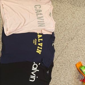 Calvin Klein tees